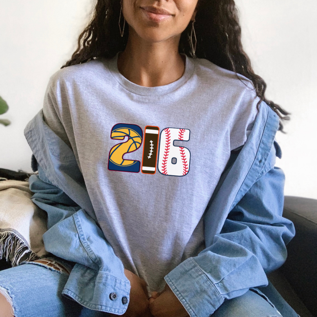 216 Cleveland Sports T-shirt – Moxie Momma