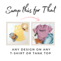 Sway any design to a t-shirt or tank tank